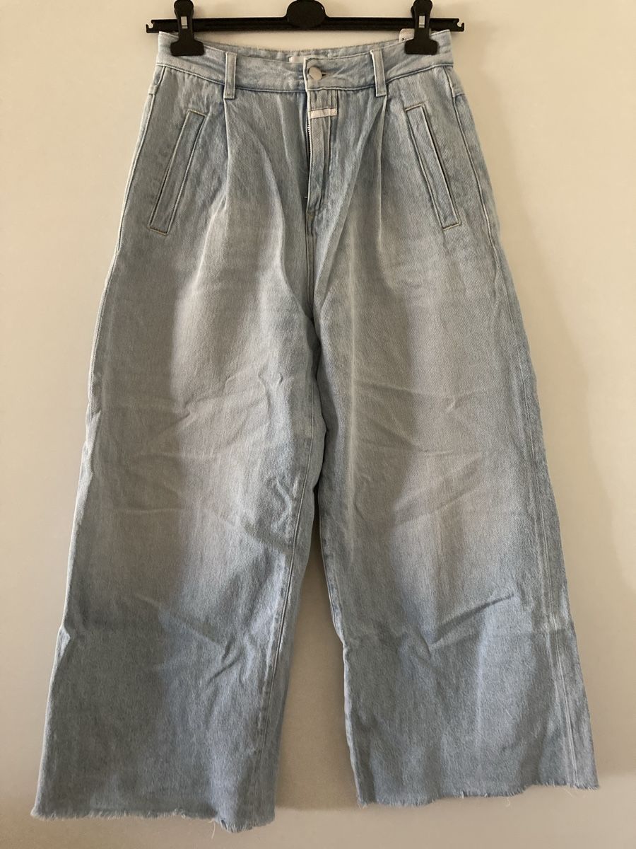 Closed Jeans: Damen Jeans Weite Beine hellblau Grösse 28 – D'occasion à Zürich par Timbera