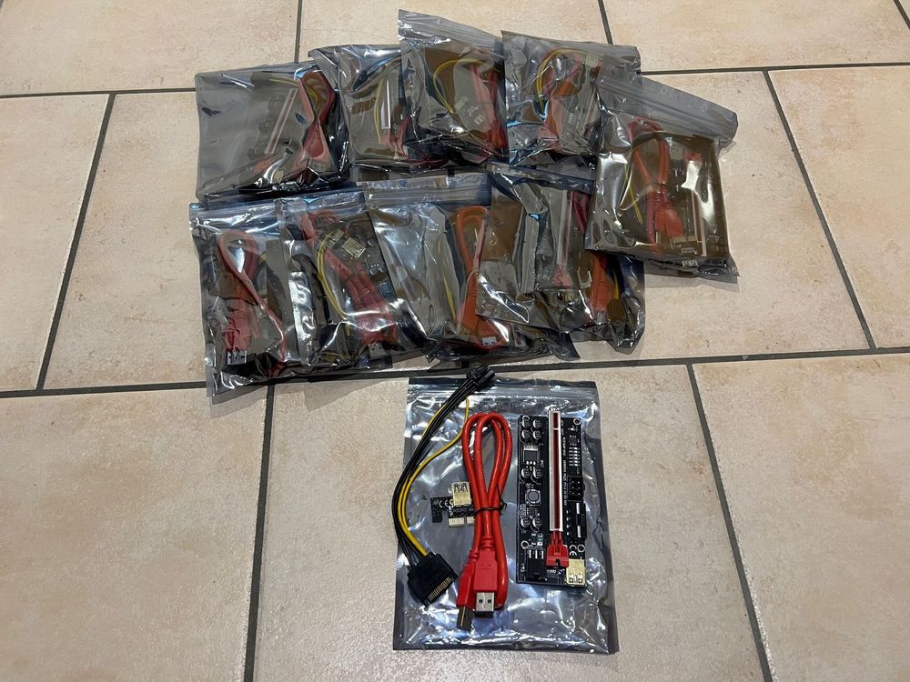 10x PCI-E Riser VER010S Plus | Kaufen auf Ricardo