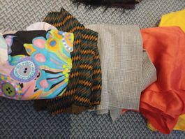 7kg bunte Stoffreste in allen Farben und Mustern
