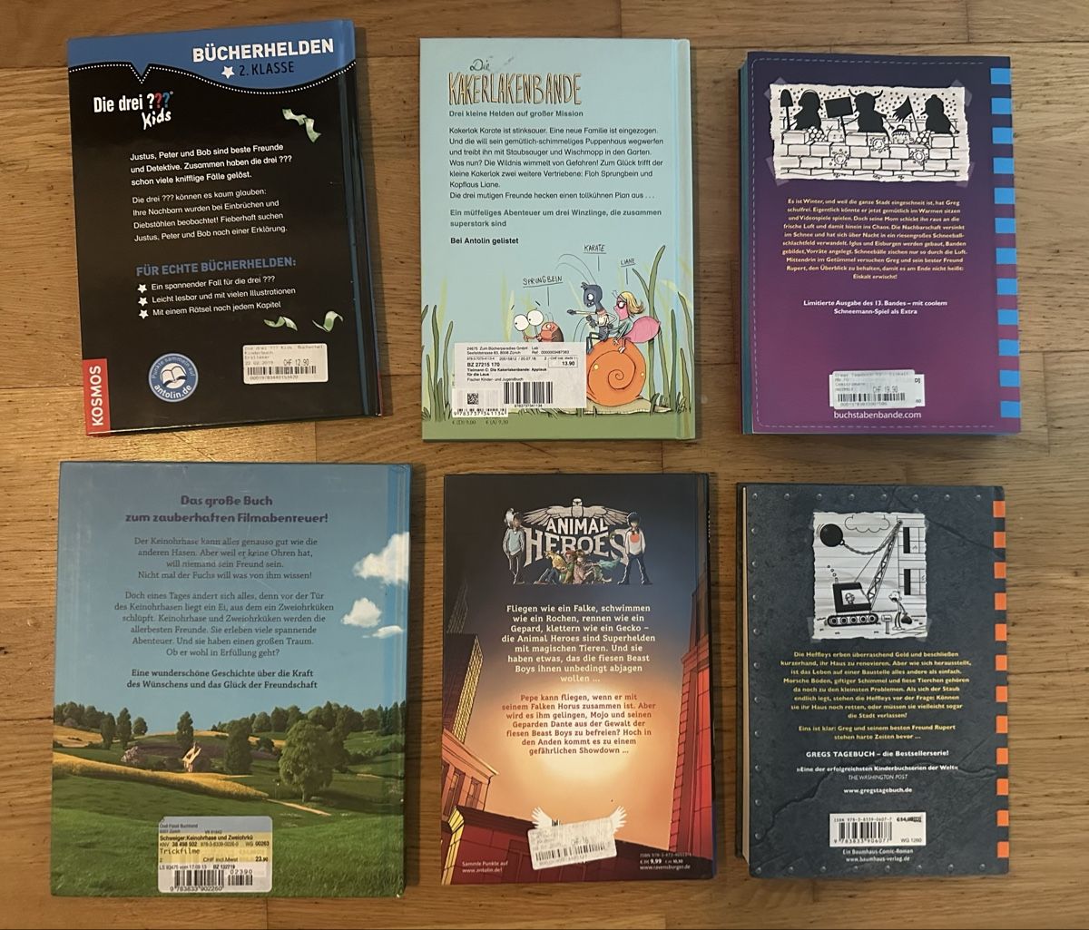 Libri: Deutsches Kinderbuch Bundle, 6 Bücher – Usato da Zürich venduto da Muk777 1