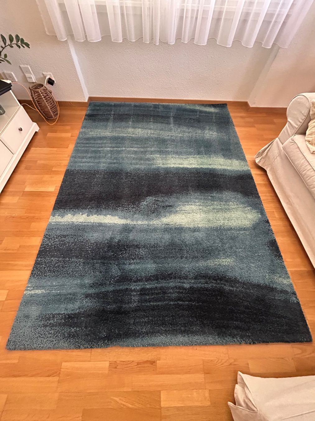 Ikea Tappeti: IKEA SÖNDERÖD Teppich dunkelblau – Usato da Schliern b. Köniz venduto da den_57hf 1