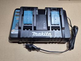 Makita DC18RD Ladegerät Doppelladegerät Neu