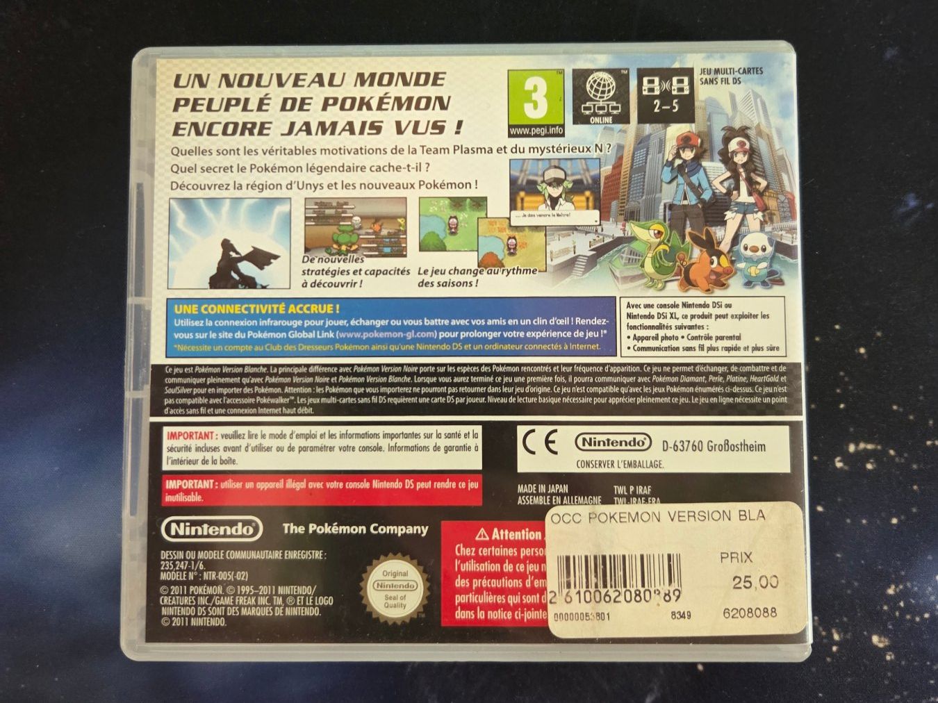 Pokémon Giochi: Pokemon: Version Blanche (Nintendo DS) – Usato da Niederstetten venduto da Nergigante 1