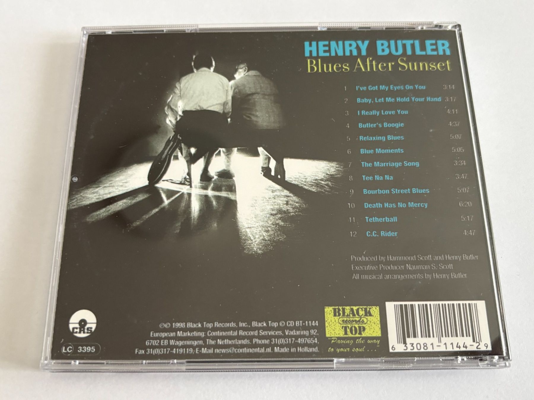 CD: HENY BUTLER - Blues after sunset – Usato da Lohn-Ammannsegg venduto da Gladiator 1