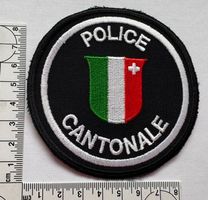 1 Polizei Abzeichen Police Cantonale Neuchatel