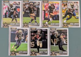 New Orleans Saints 7er Lot – Kamara Etienne + 2 RCs – Topps