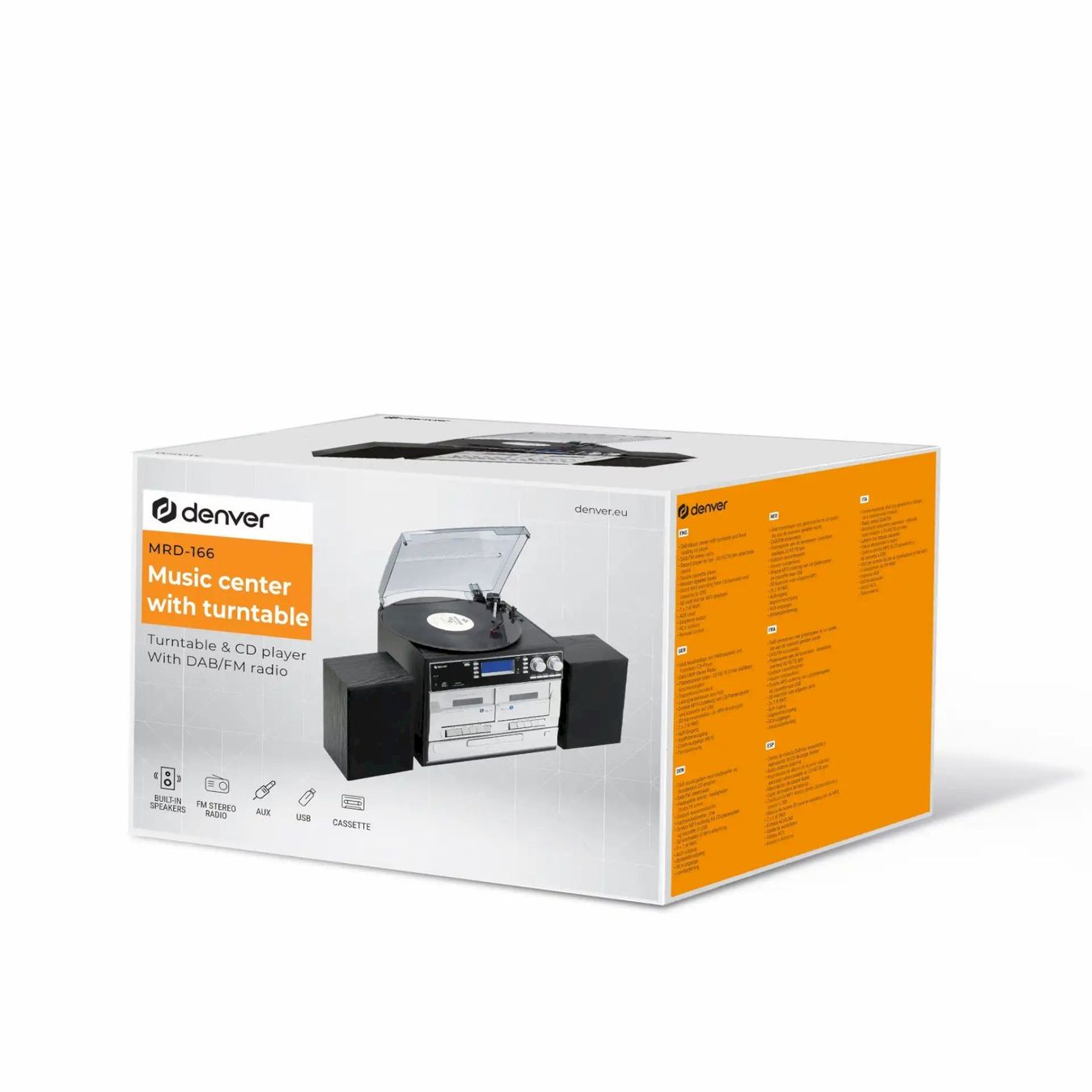 Multimediaplayer & Streamer: Denver MRD-166 Stereoanlage – Neu und originalverpackt aus Bottighofen von zaap 7