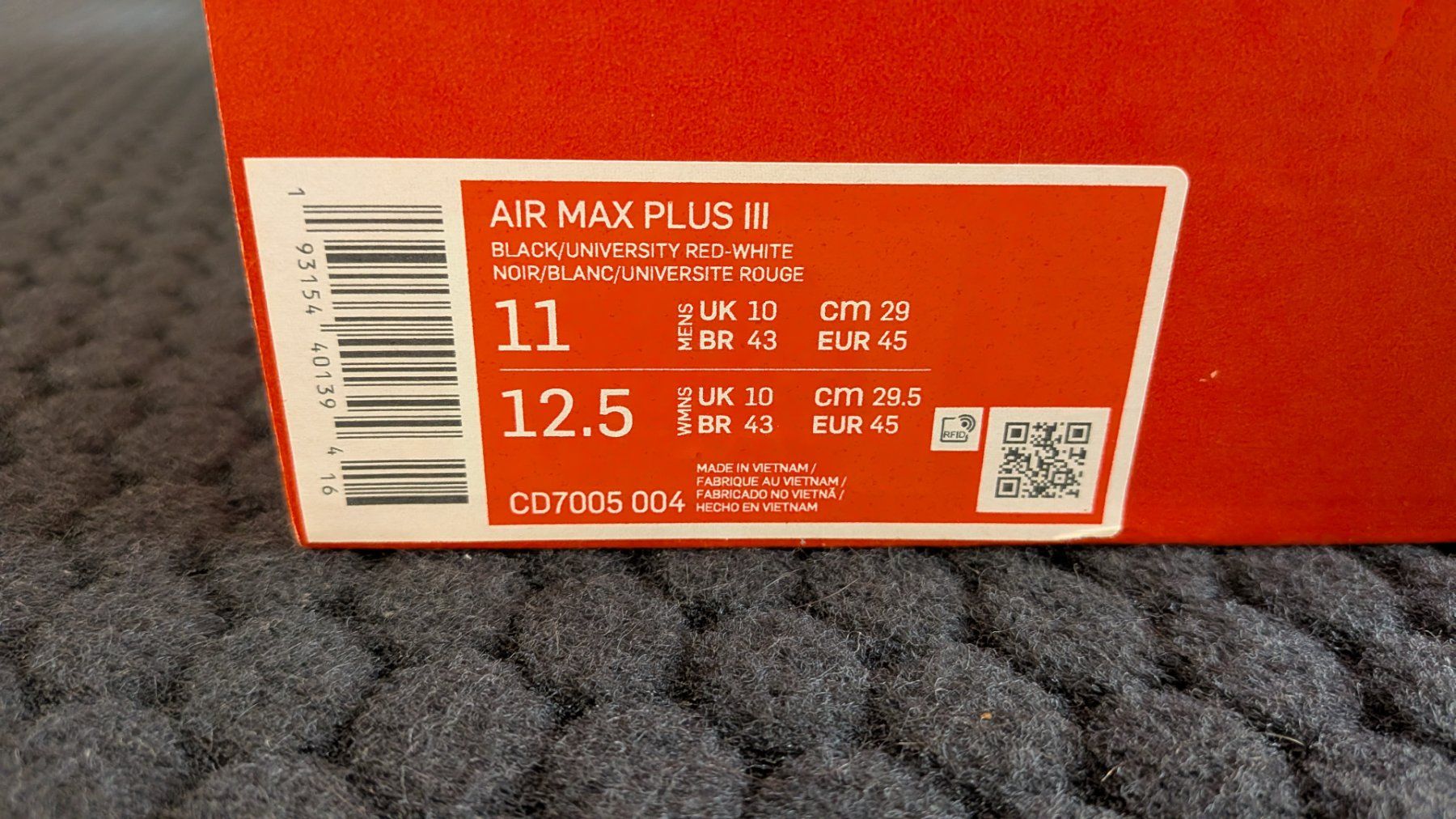 Nike Scarpe da uomo: Nike Air Max Plus TN III 45 – Usato da Zürich venduto da vukzh 5
