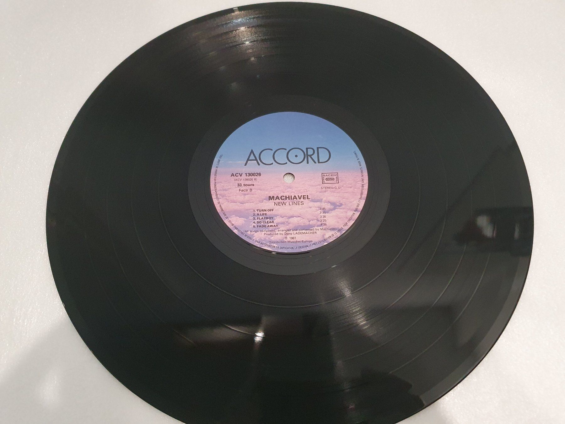Schallplatten: Machiavel – New Lines – Gebraucht aus Uster von Vinyl-Leidenschaft 7