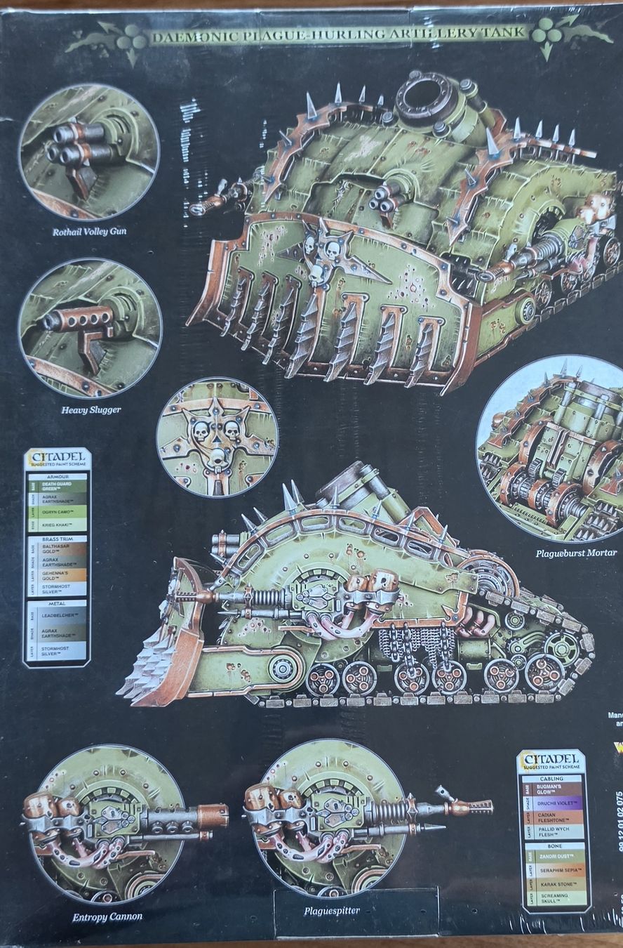 Kits de montage: Warhammer 40K Plagueburst Crawler neuf – Neuf avec emballage d'origine à Grandson par christophe078 1