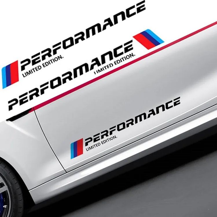 KOPIE) BMW M Performance Tuning Auto Sticker 2 Stück
