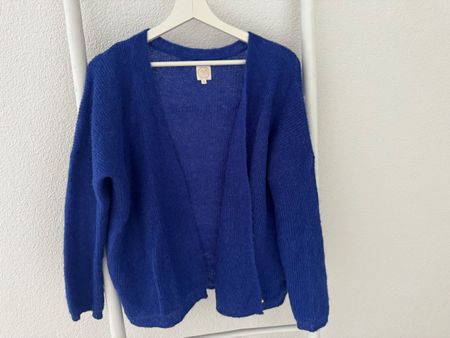 Strickjacke Des petits hauts Blau / gilet des petits hauts 