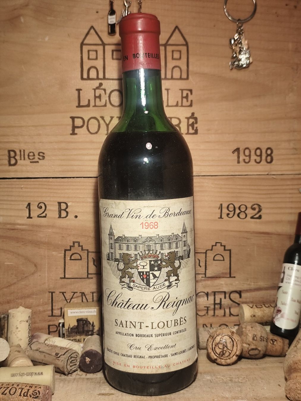 Wein: 1968 Chateau Reignac Cru Excellent – Gebraucht aus Büsserach von Vintage-vins 5