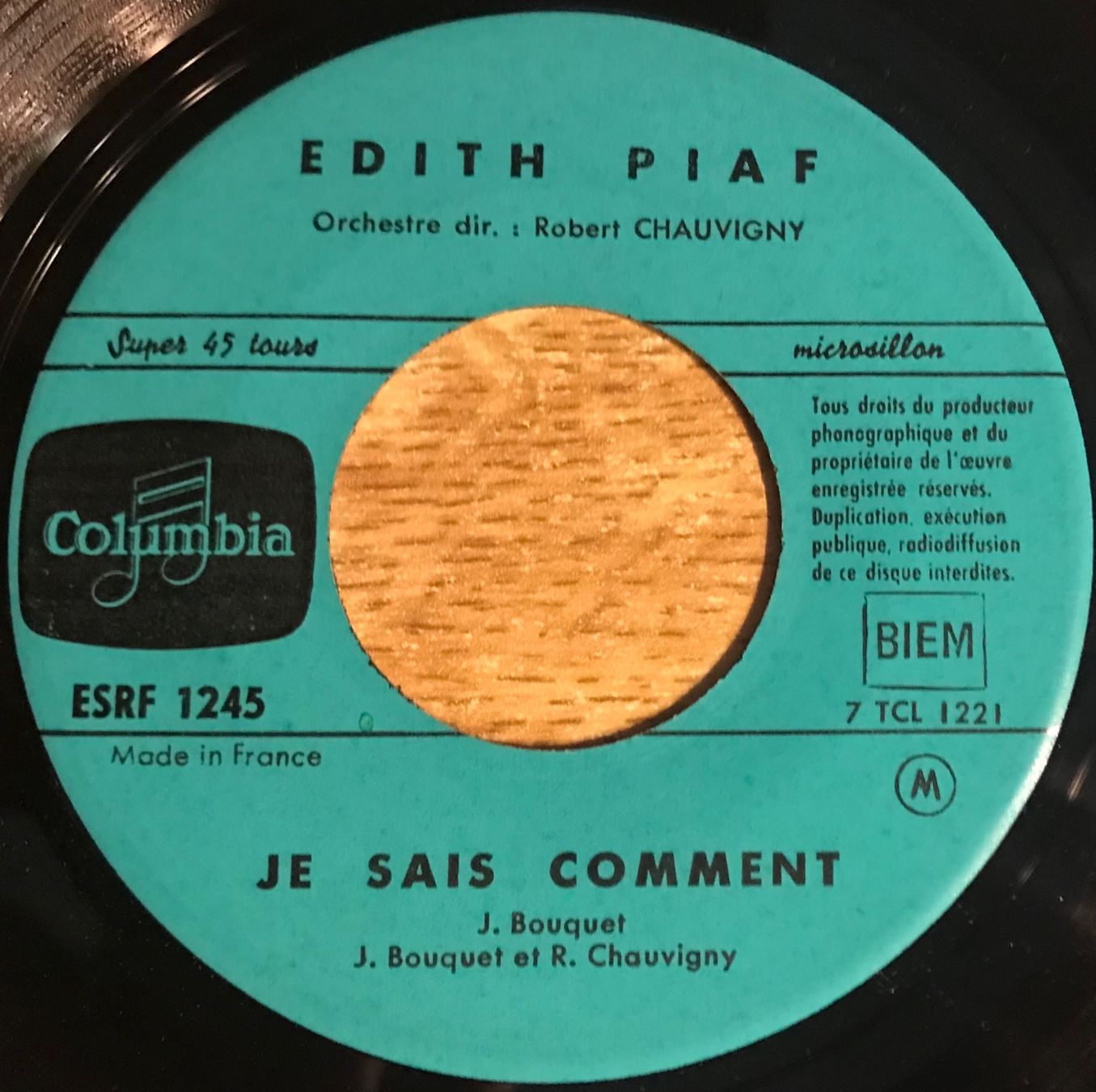 Schallplatten: EDITH PIAF - MILORD – Gebraucht aus Bussigny von vinyl-pas-cher 3