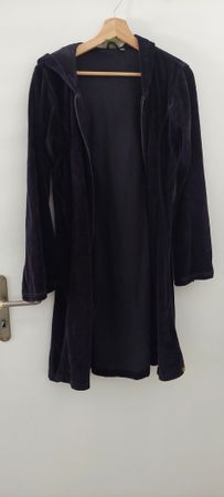  Gothikstyle Kapuzenjacke Chapeau schwarz Baumwolle Grösse M