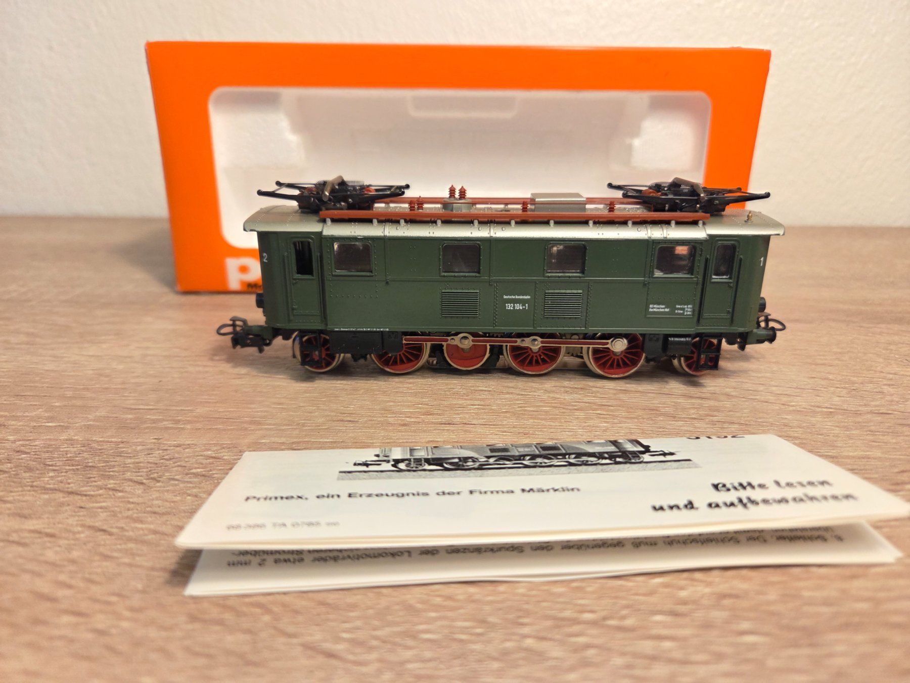 Märklin Modellini di ferrovie: Primex 3192 E-Lok BR 132 DB H0 (1) – Usato da St-Aubin-Sauges venduto da Lo_Go 6