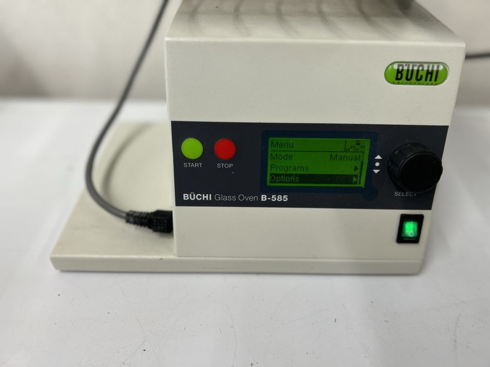 BÜCHI Labor Glasofen Kugelrohrdestilation B-585 mit Zubehör (Gebraucht ...