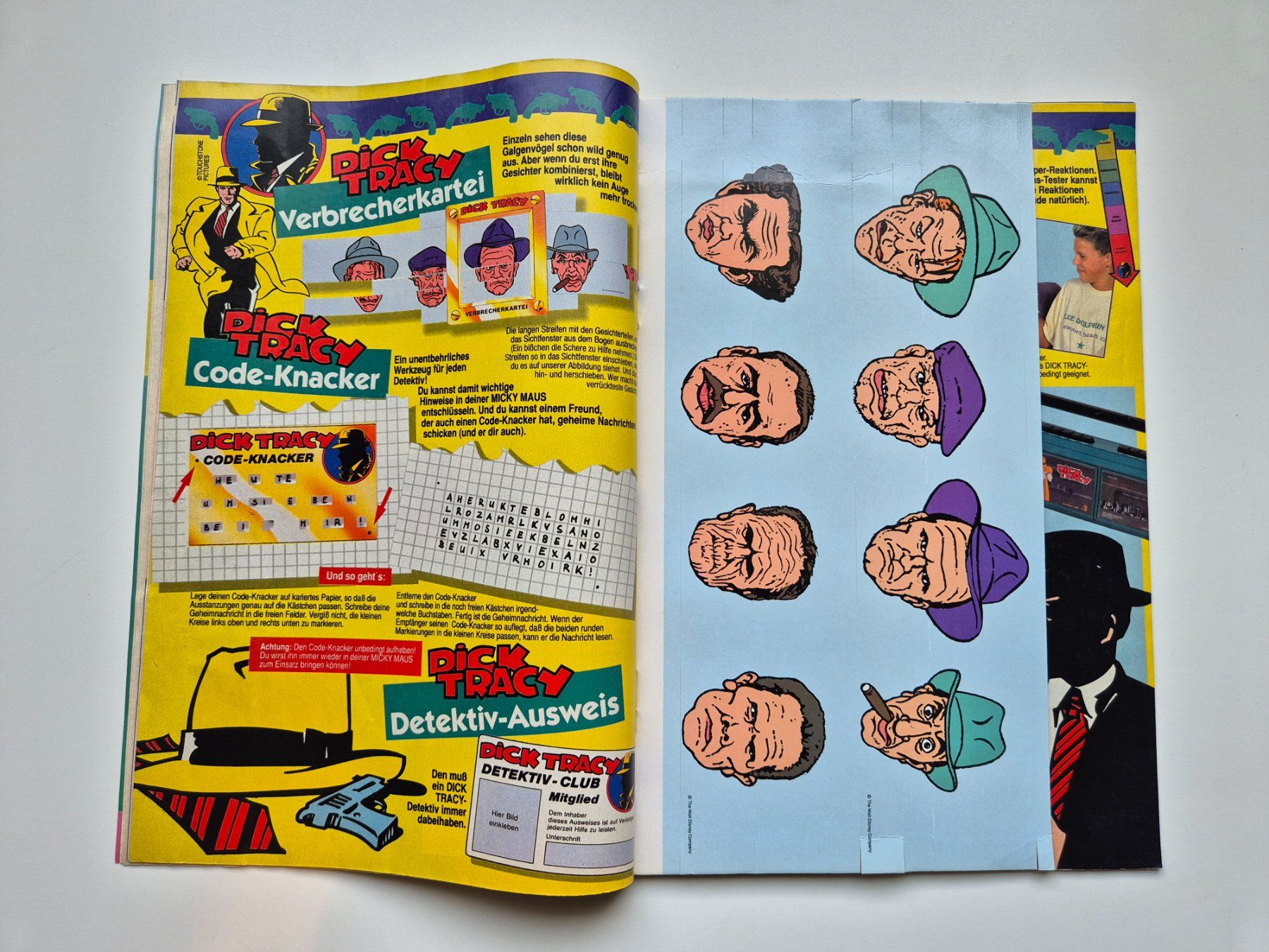 Comics: MICKY MAUS   Nr. 043   von 1990 – Gebraucht aus Niederweningen von Obson 4