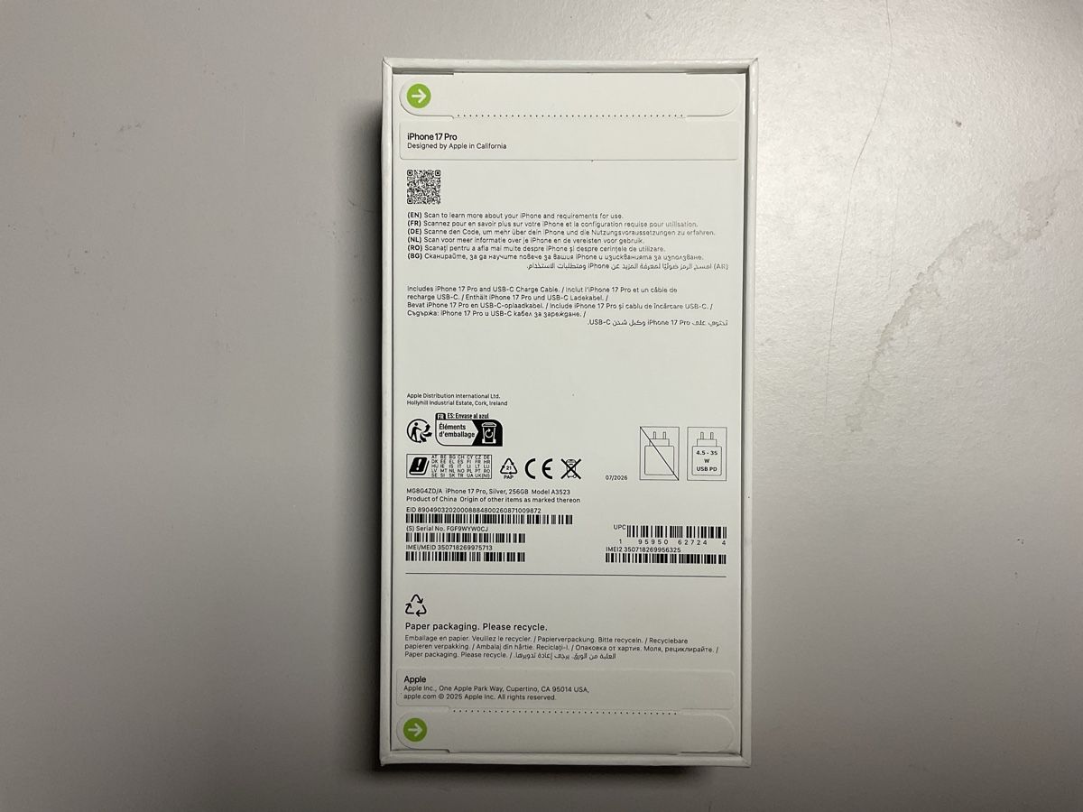 Apple Portables: Apple iPhone 17 Pro brand New, Never open – Neuf avec emballage d'origine à Sion par Alex3310 1
