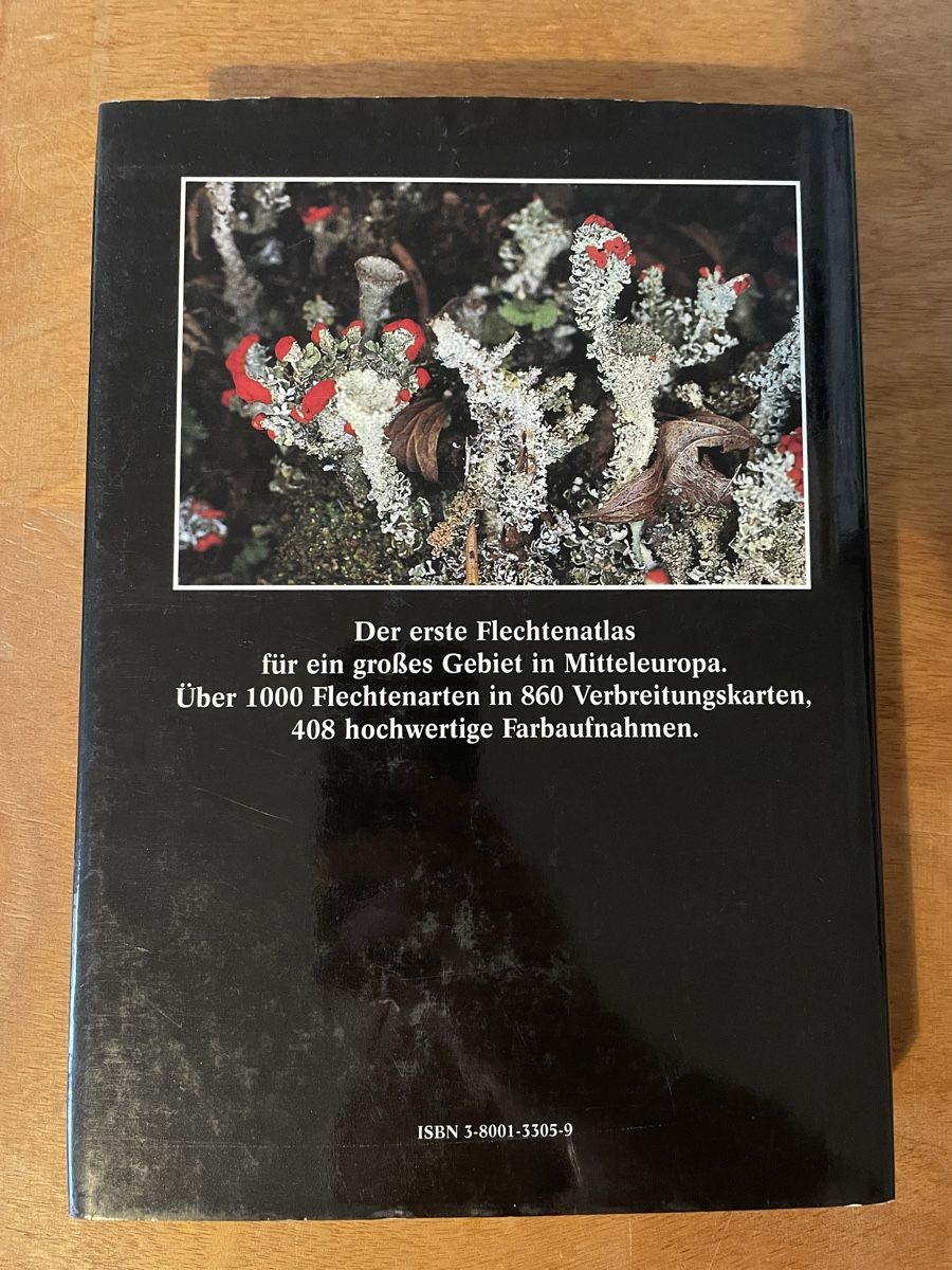 Libri: Die Flechten Baden-Württembergs – Usato da Zürich venduto da WWehrle 2