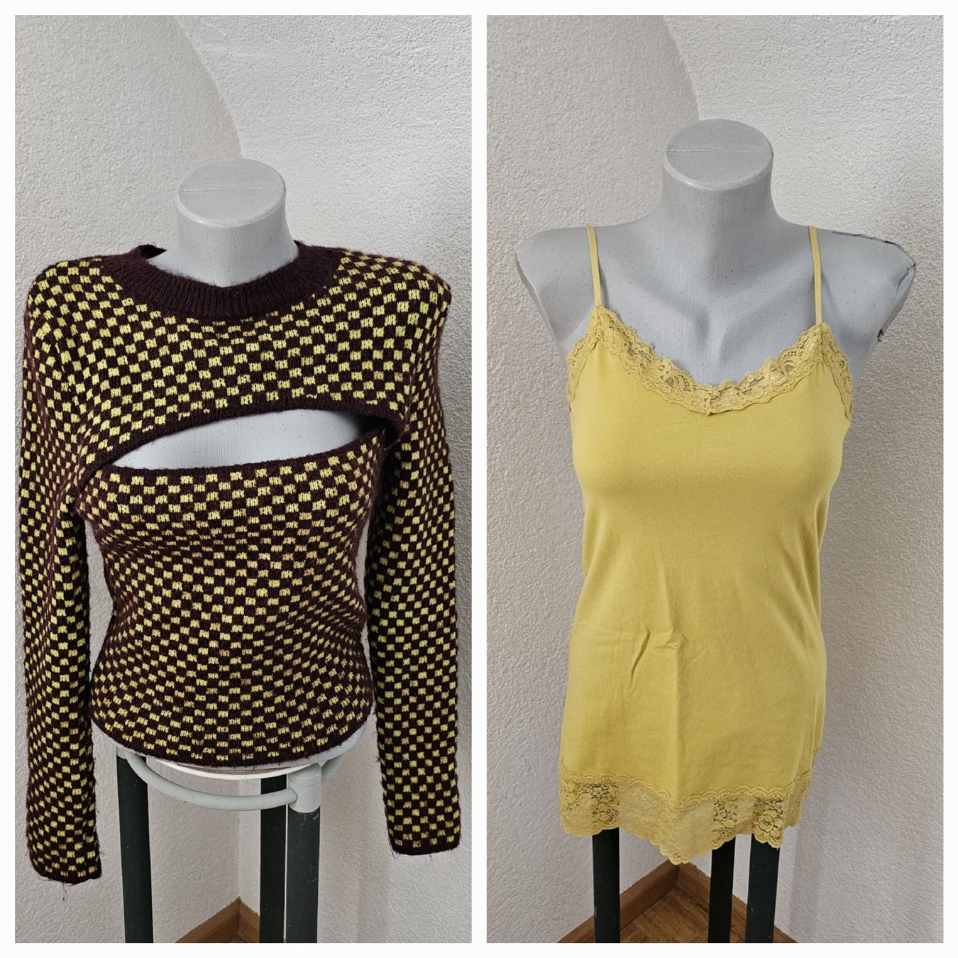 Zara Lots de vêtements: cooles Duo: Pullover ZARA + Top Gr. S – D'occasion à Füllinsdorf par Sunnebliemli7