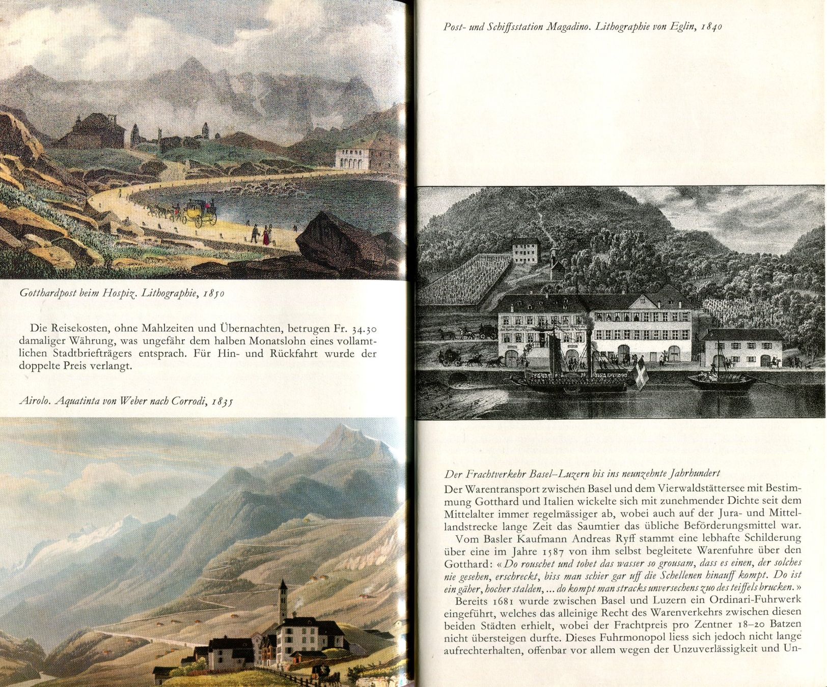 Libri: Basel, Gotthard, Verkehrs- und Postgeschichte – Usato da Aarau venduto da Elmaar41 3