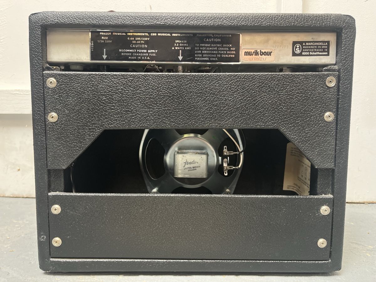 Fender Amplificateurs: Fender vintage Champ Silverface 1978 – D'occasion à Sierre par Prog_fazz 4
