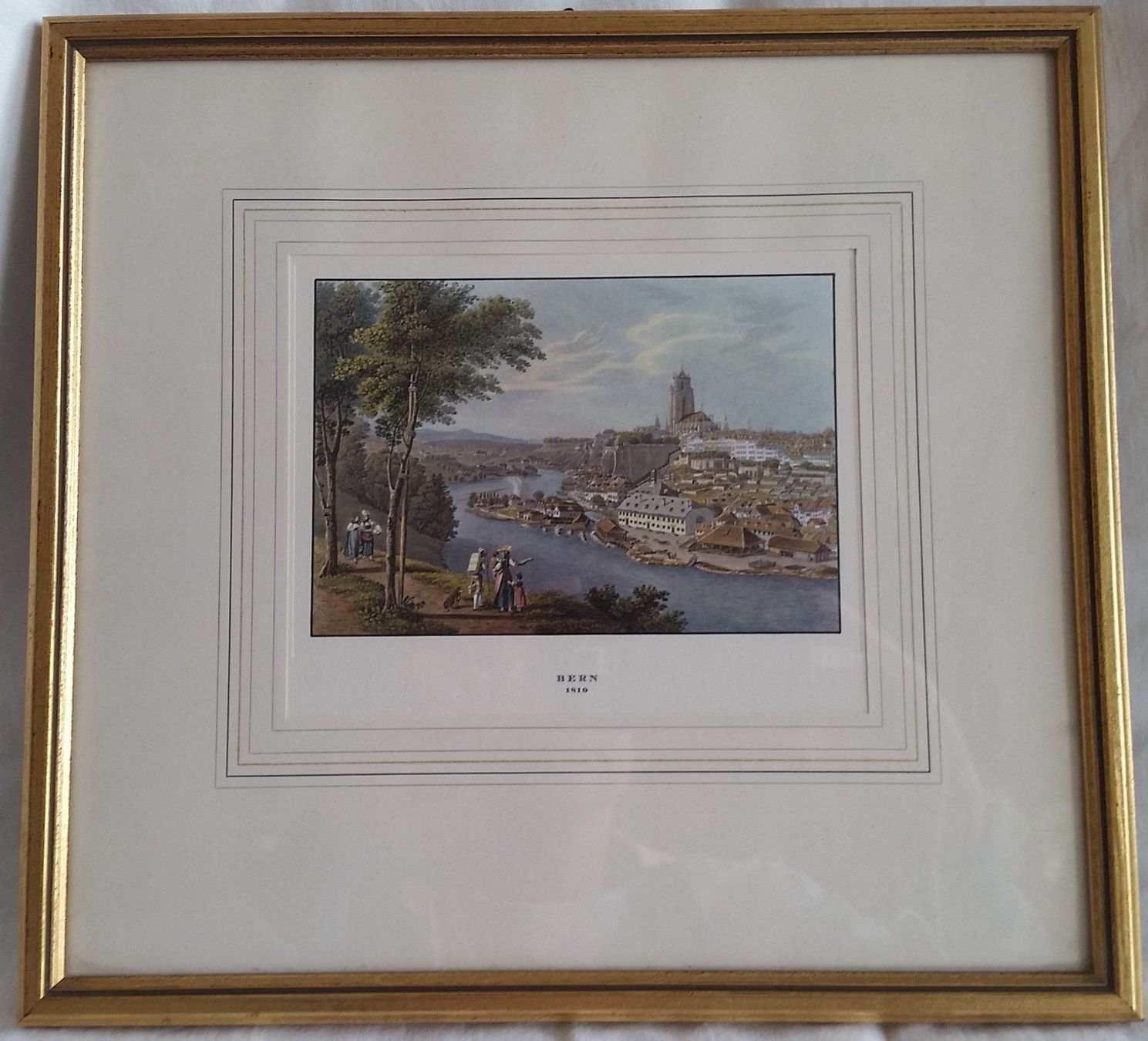 Incisioni: Stich; Stadt Bern 1810 – Usato da Herrliberg venduto da AlexandraBopp 3