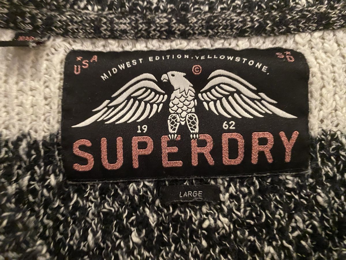 Superdry Maglioni & Felpe: leichter, angenehmer Strickpullover Superdry Grösse L *** – Usato da Gebenstorf venduto da Moene78 2