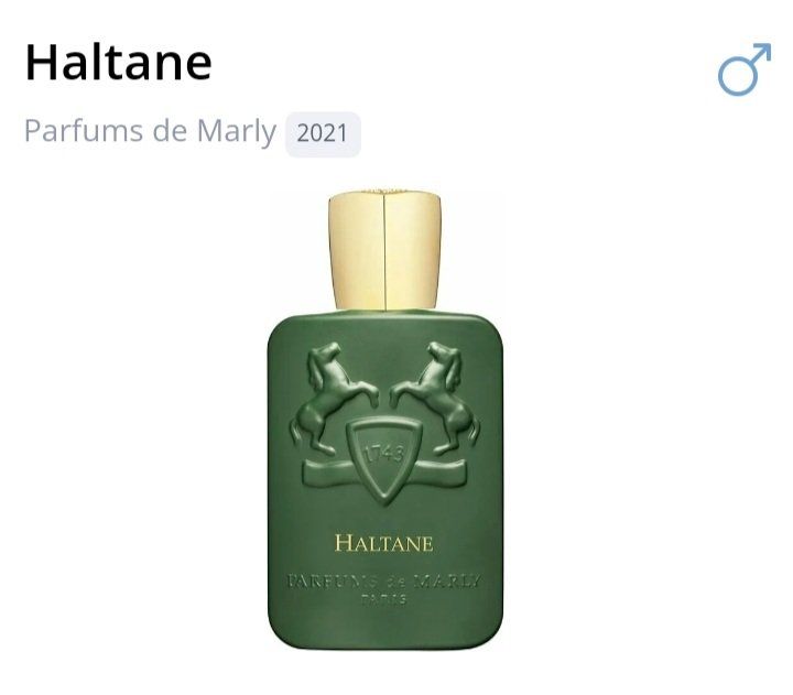 Parfum & Eau de Toilette: 2 ml HALTANE PARFUMS DE MARLY ABFÜLLUNG – Neu (gemäss Beschreibung) aus St. Gallen von CaliSunshine 2