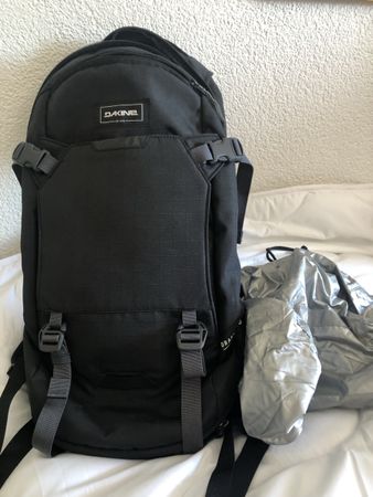 Darkine schwarz Rucksack neu
