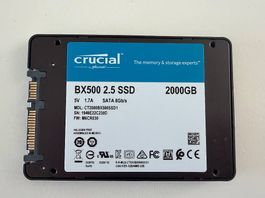 CRUCIAL BX500 SSD, 2.0 TB (CT2000BX500SSD1)
