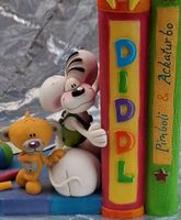 Diddl Buchstütze Diddl Pimboli & Ackaturbo gebraucht