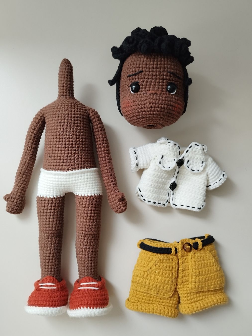 Bambole: Handmade Crochet Doll with Removable Clothes - 35 cm – Nuovo e nell'imballaggio originale da Arnex-sur-Orbe venduto da can_97vn 8
