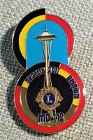 N429 - Pin Lions Club International - Seattle 2011 Belgium