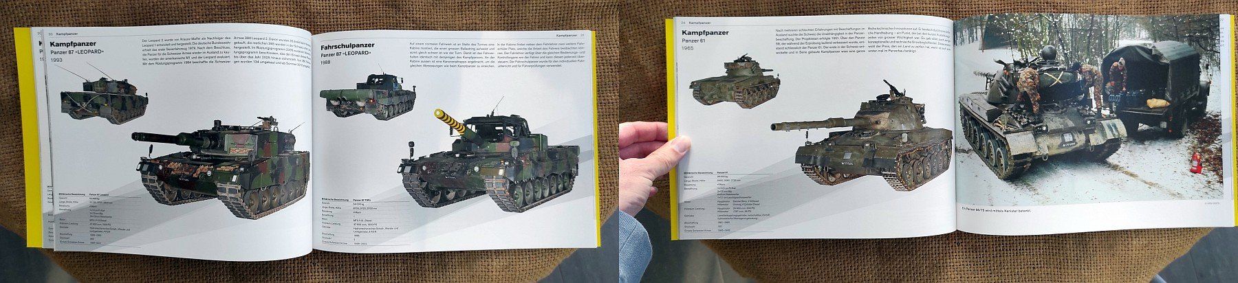 Libri: Bildband Panzer der Schweizer Armee Praga Leopard Pz 61 68 – Usato da Aarau venduto da Zemsi 4
