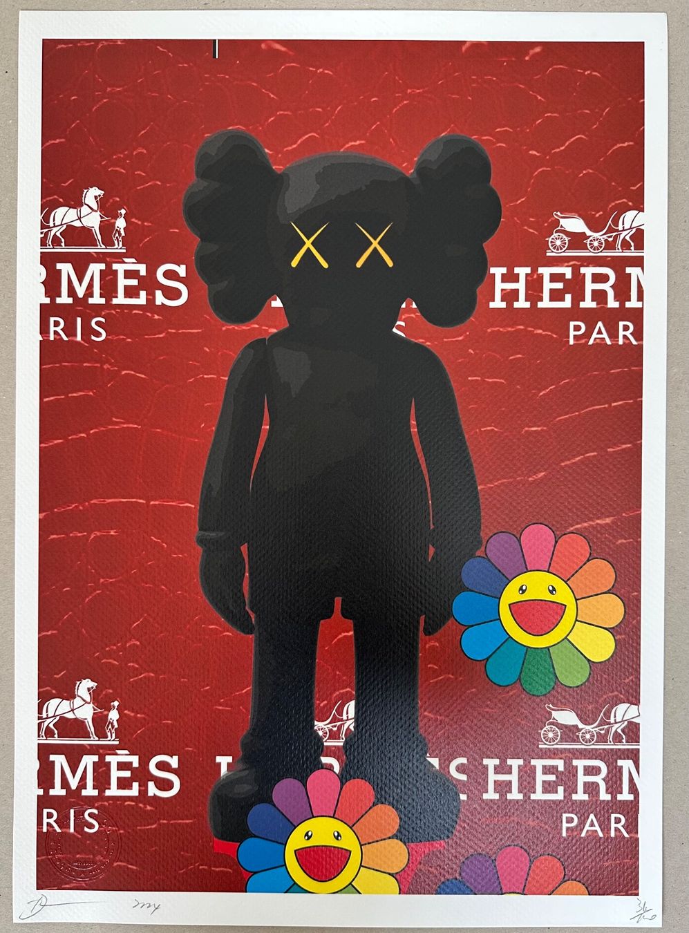 Grafica & Litografie: Death NYC: Hermes KAWS, signiert 36/100 – Nuovo (secondo la descrizione) da Meilen venduto da Smgdesign