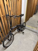 Klappvelo schwarz, 4 Gänge für Alltag/ Pendeln