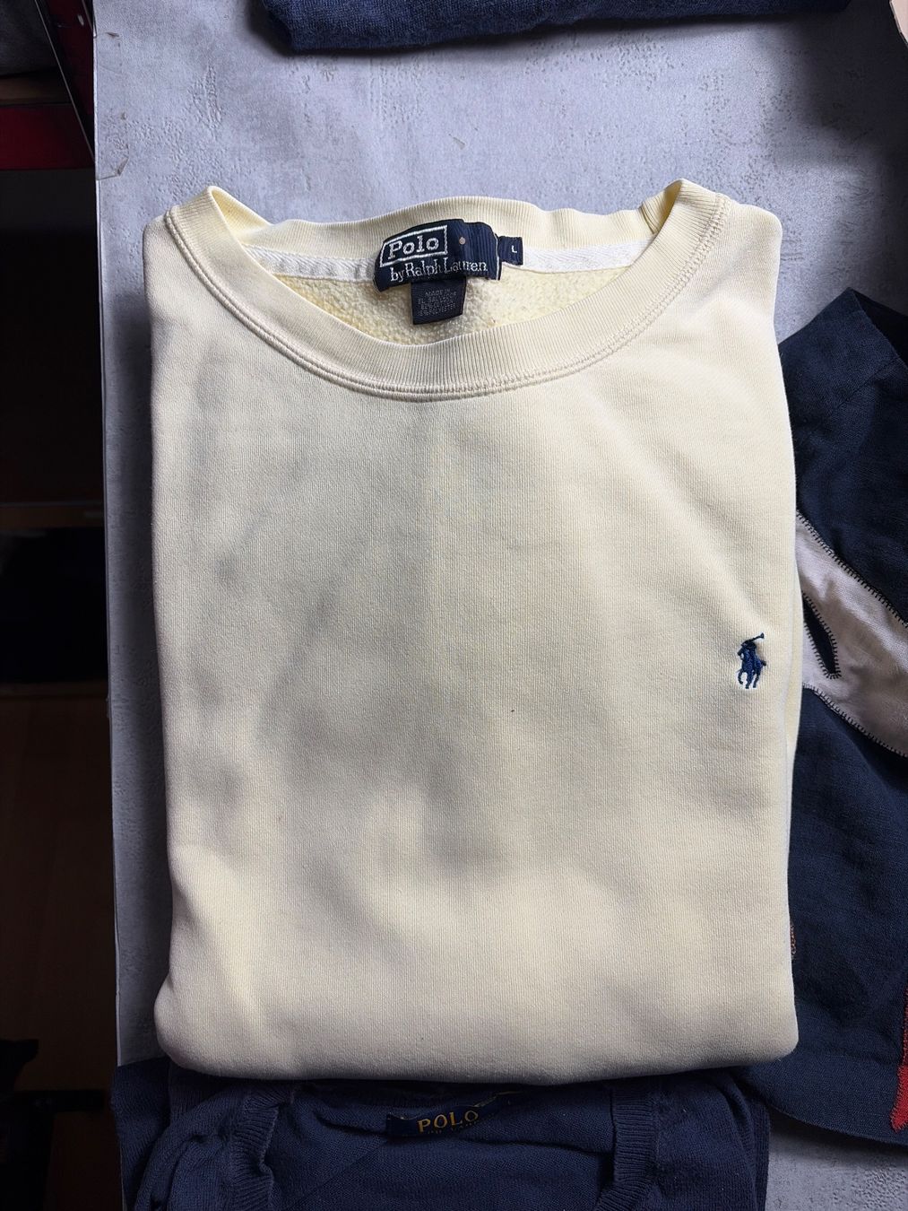 Ralph Lauren Maglioni & Felpe: Pull Ralph Lauren jaune - Taille L – Nuovo (secondo la descrizione) da Hauterive NE venduto da Leo_o 1