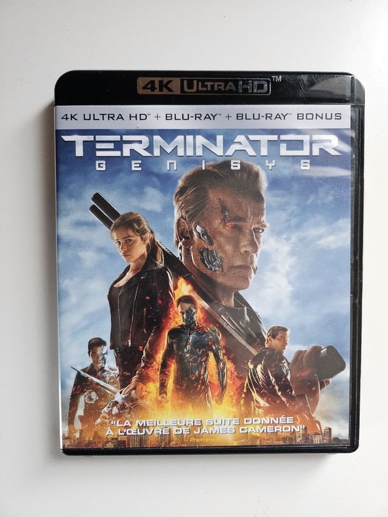 Terminator Genisys 4K Ultra HD, Blu-Ray, (Gebraucht) in La Joux FR für ...