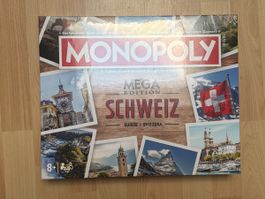 Monopoly Mega Edition Schweiz Brettspiel neu