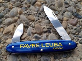 FAVRE-LEUBA Uhrenmesser Taschenmesser Couteau selten rar