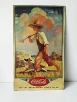 Altes Coca-Cola Blechschild