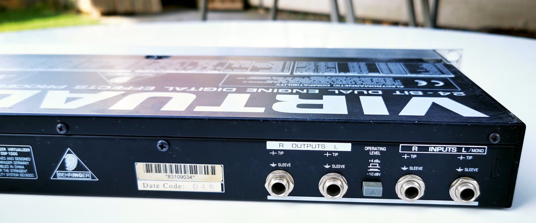 Behringer Equalizer: Behringer Virtualizer DSP 1000 Effekt Prozessor – Gebraucht aus Wohlen AG von Sreichmuth 5