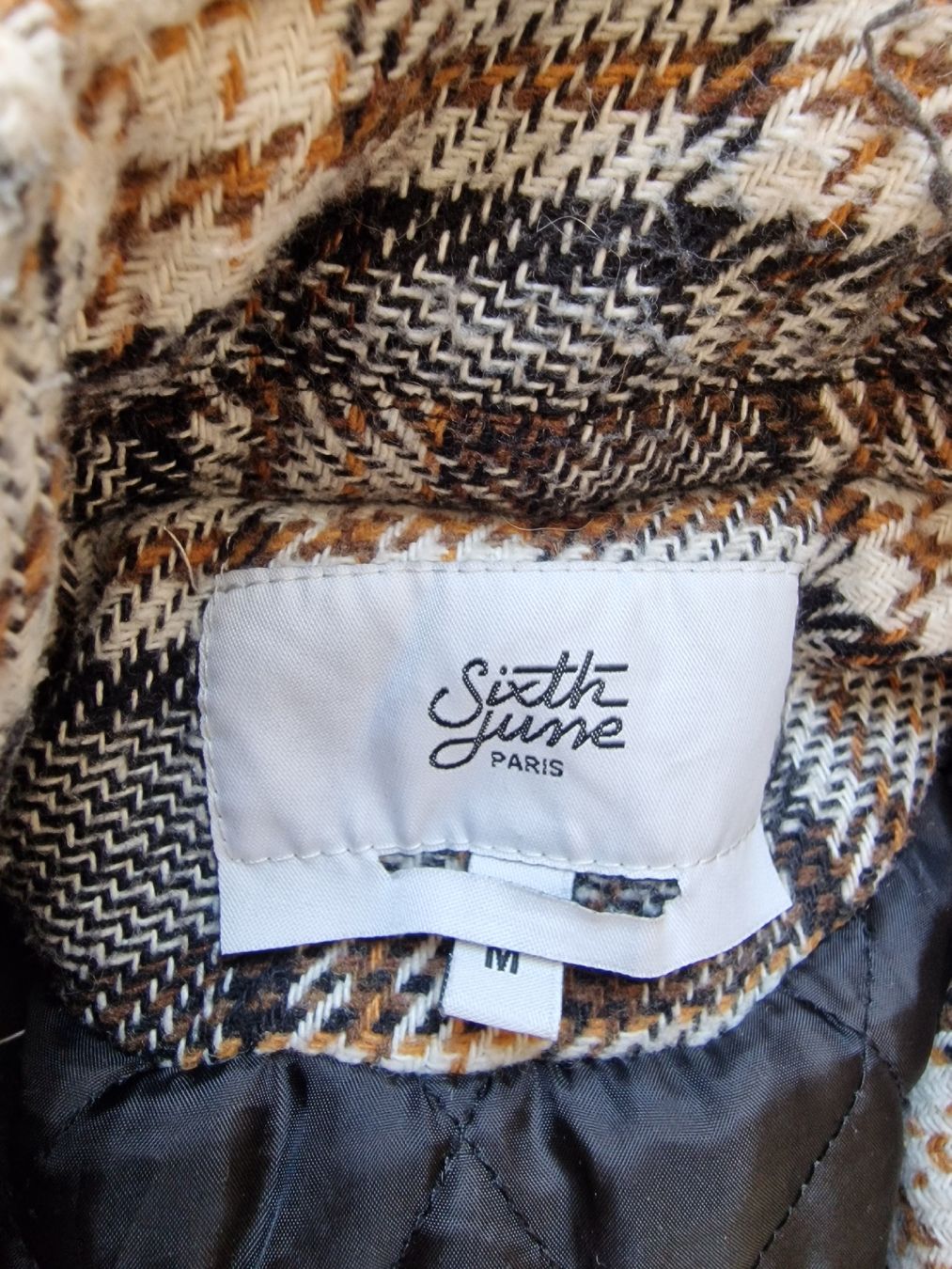 Giacche: Sixth June Paris Übergangsjacke Grösse M kariert – Usato da Worblaufen venduto da DD11 1
