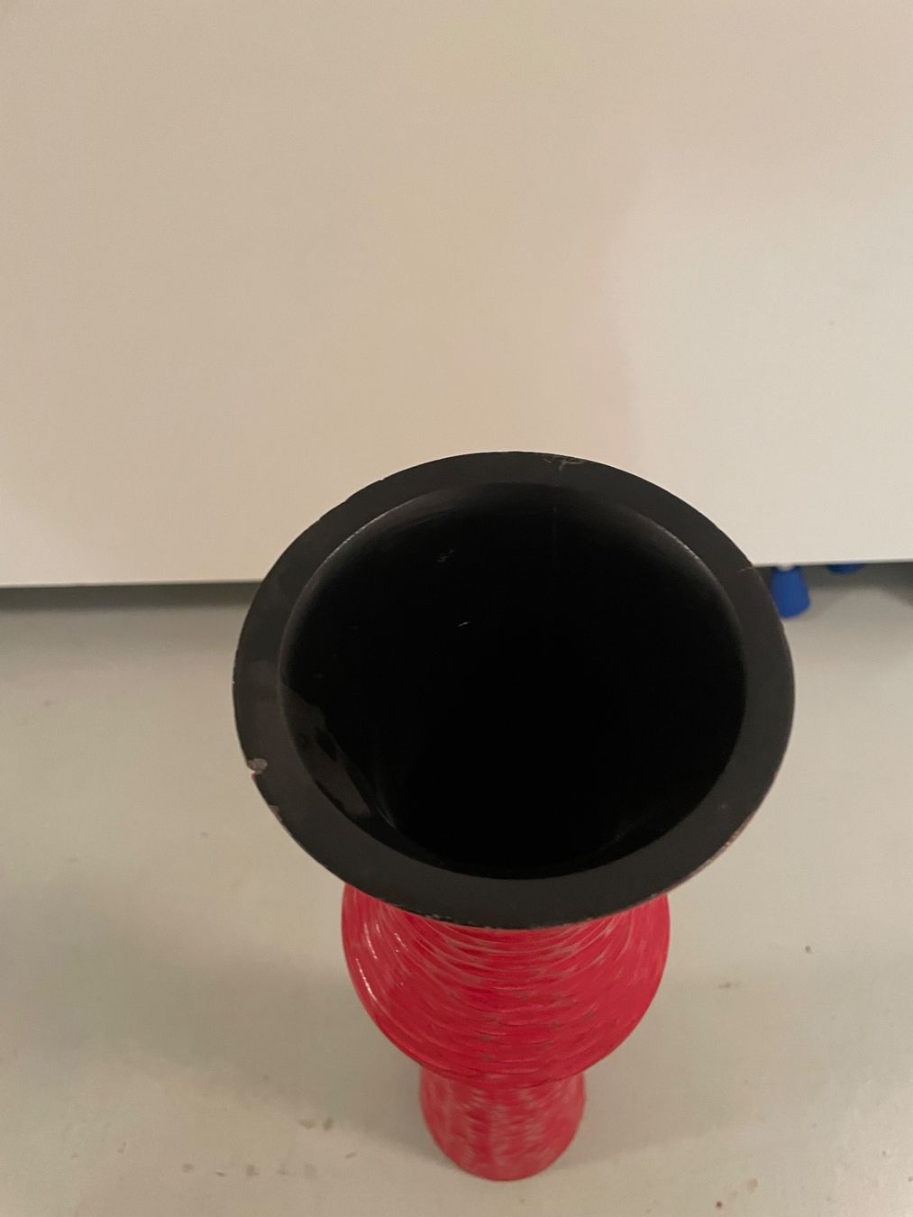 Vasi & Recipienti: Holzvase Handarbeit, rot, 63cm – Usato da Lenzerheide/Lai venduto da reblulai 2