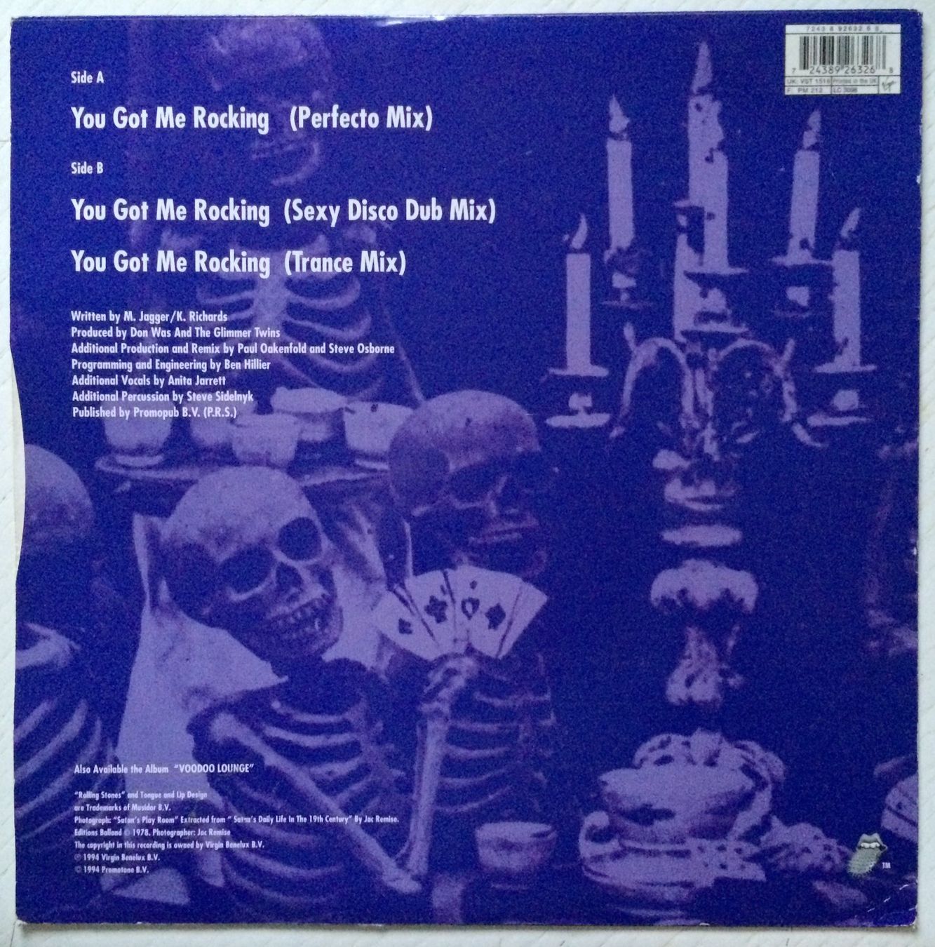 Dischi in vinile: ROLLING STONES - YOU GOT ME ROCKING – Usato da Bottens venduto da hotter-than-hell 1