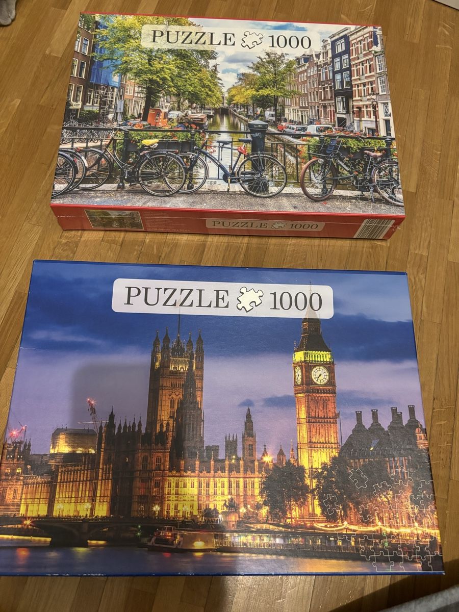 Puzzle: 2x Puzzle 1000 Teile – Nuovo e nell'imballaggio originale da Glattbrugg venduto da S_ch_