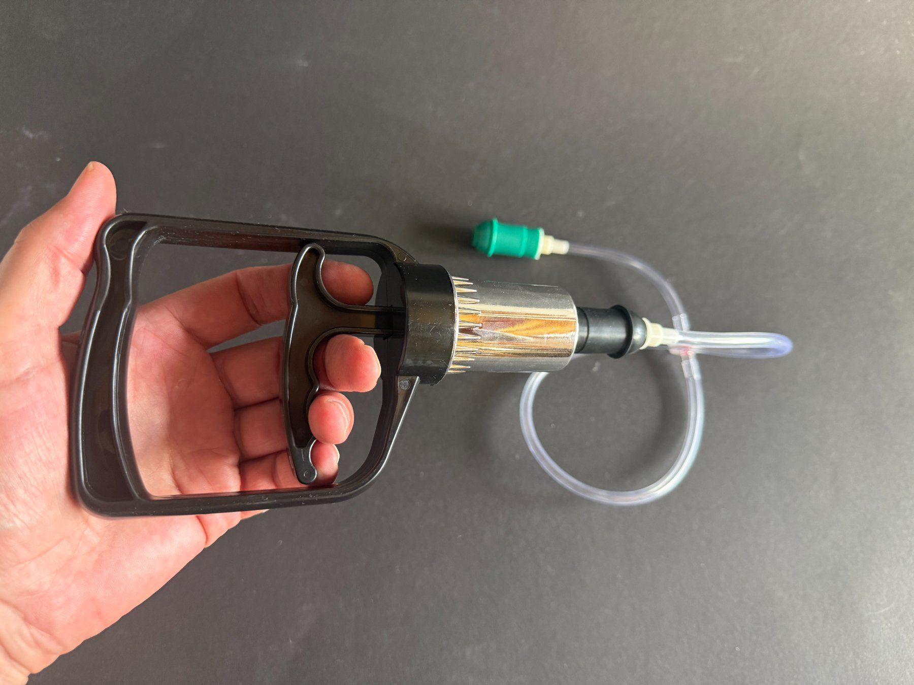 Accessori da laboratorio: Hand-Vakuumpumpe, neu – Usato da Lützelflüh-Goldbach venduto da Napfnugget01 1