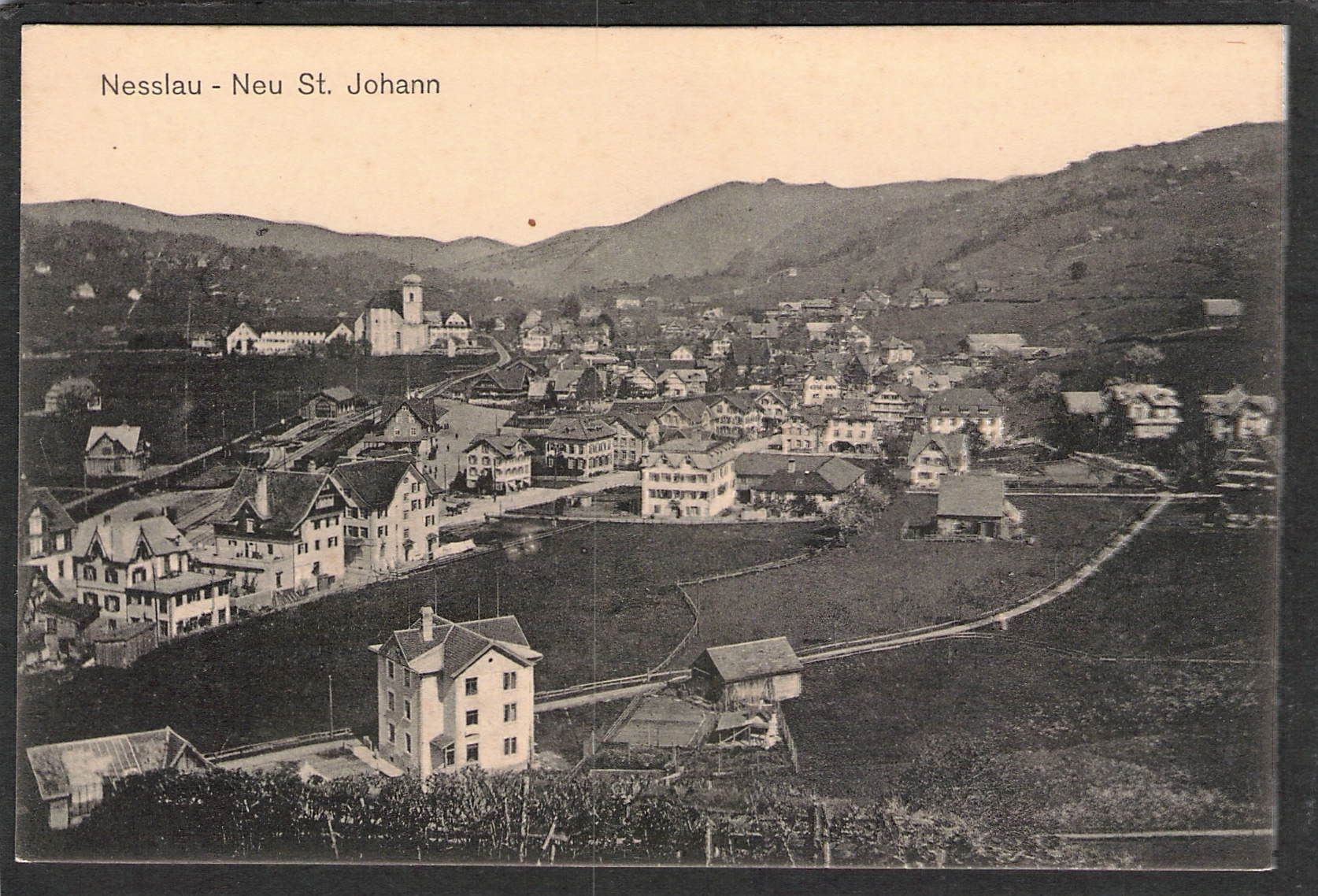 Cartoline postali: AK.SG Neu St. Johann , Nesslau – Usato da Reichenburg venduto da Pipo-67